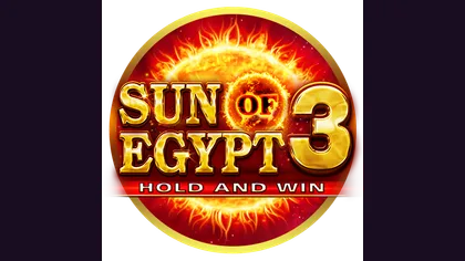 Sun of Egypt 3 Hold and Win game artwork